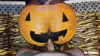BLACK LARGE BOOTY ANGEL DEVOURS HARD KNOB PARTY