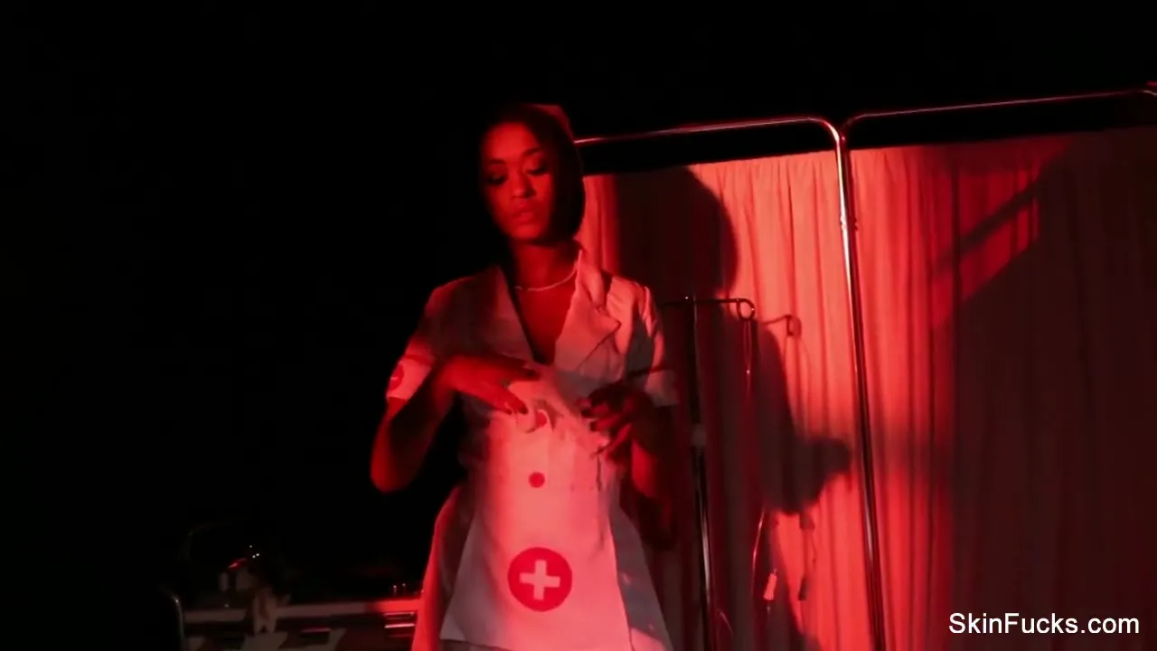 Super Hot Nurse - Free Super hot nurse Skin gives a sexy tease Porn Video ...