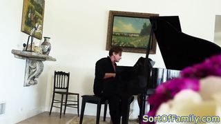 Taboo black step daughter seducing white daddy