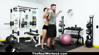 TheRealWorkout - Sexy Personal Assistant Fucks Client
