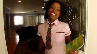 Cute Ebony Schoolgirl Fuck Diamond