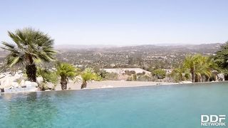 Horny Ebony Hot Babe Jezabel Vessir Gets Her Juicy Pussy Filled