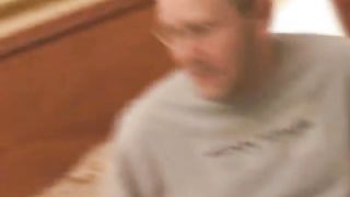 Busty ebony babe sucking white cock and get facial cumshot