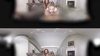 Three Sexy Girls Suck And Fuck Your Cock In Virtual Reality