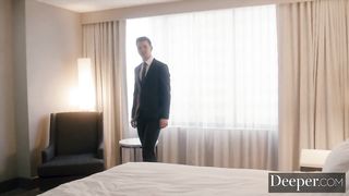 Deeper. Husband on the Phone with his Wife While Cheating with Nia Nacci