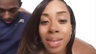 Hairy Ebony Teen make to cocks very happy