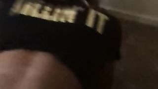 Backshots while she Talks to her BF on the Phone