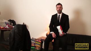 Submissive MILF restrained and dommed with rough sex