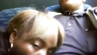 Hood Amateurs Blow Job on Train