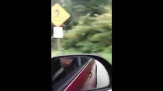 Caught Getting Head On The Side Of The Road