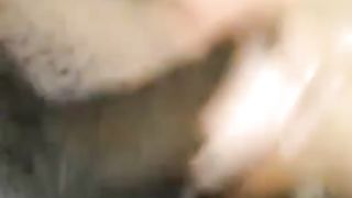 Chubby mexican messy facial cumshot
