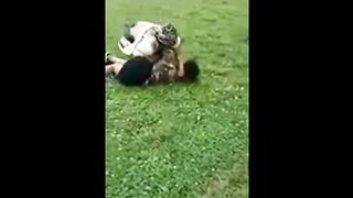 exposed while fighting