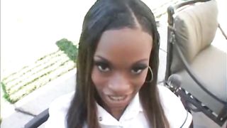 Divine School Girl Blowjob Creampie Interracial