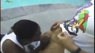 Black Perfect Teen Takes Big Cock