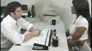 Young busty babe gets her pussy banged from several positions