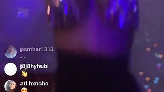 Yourbihfav at Strip Club Dancing and Twerking