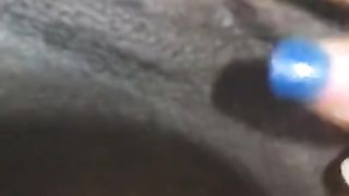 Nigerial Cam Girl Plays with Pussy on Instagram Live