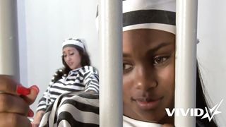 Vivid.com - Jail time can be fun for these 2 slutty lesbians