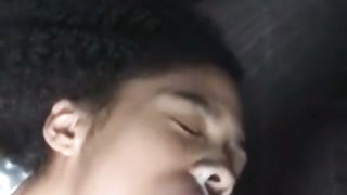 Facial on Ebony Teen