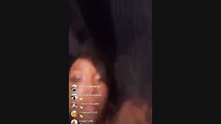 K Michelle Nipslip on IG Live