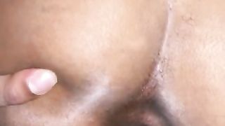 Big Ass Ebony Wet Pussy Queefing on Big Cock