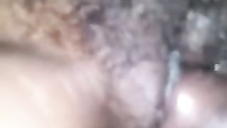 Wet Pussy Close-up - Ghanaian Teen Fucked Hard on her Birthday