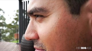 Babe with braided hair is sucking cock like a real pro and sharing it with her friend