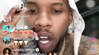 Sailor Moon Thot with Fat Ass on Tory Lanez Insta Live