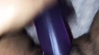 Ebony Teen Squirts all over