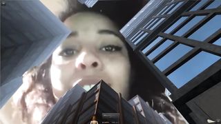 Pretty Giantess Stomps City (MicroManiac)