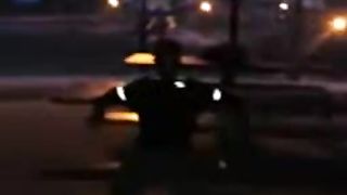 Thot gives head on a park bench - uploaded to the youtube