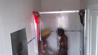 Two freaky lesbians and a strap on