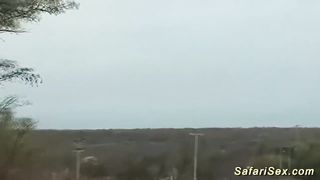 african babe picked up for car sex