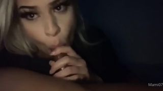 Latino Girl Sucking Dick