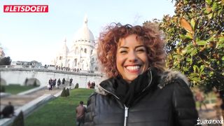 LETSDOEIT - Curly Headed French Slut Fucked Hard By The Massage Guy