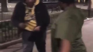 Eating Pussy outside