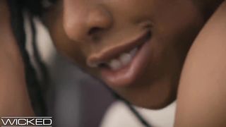 WICKED PICTURES Gorgeous Ebony Kira Noir Has Passionate Sex