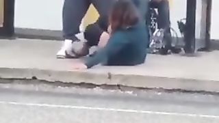 Sex at Bus Stop with Random Stranger.