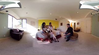 Anya Ivy & Jillian Jason Fuck You & Each Other - Ron Jeremy VR