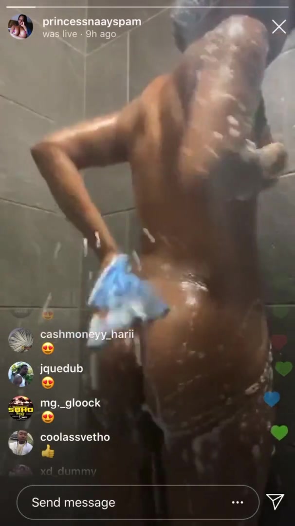Free Ebony Babe Naked Live Shower Porn Video - Ebony 8
