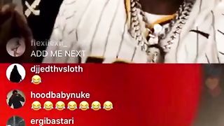 Hoes Twerking for Boosie Badazz on Ig Live