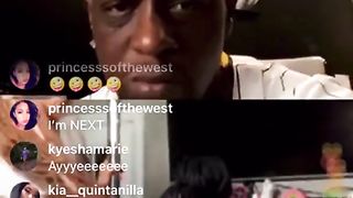 Flexilexi Shaking that Ass for Boosie on Ig Live