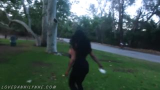 Big Boob Busty Exotic Danni Lynne in "My Eyes Are Up Here"