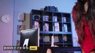 Brazzers - Lola Marie loves sex toys, but this babe likes Large white schlong greater amount