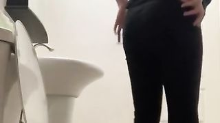 Black Teen Pissing at Allies Abode