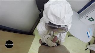 I Bang the Nurse after getting a COVID-nineteen Test - Amateur Pair Lily&Jack