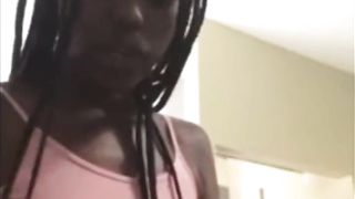 Black cousin hard nipps an soft booty