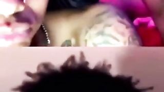 Thot facetime boyfriend during the time that being screwed