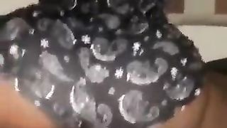 large butt lightskin in PJs