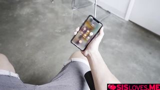 Stepbrother peeping on his hawt stepsister during the time that undressing